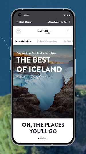 Travel Portal Screenshot 1