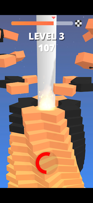 falling the ball - Easy game Screenshot 2