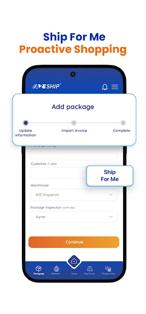 A2EShip - Easy shop Easy ship Screenshot 3