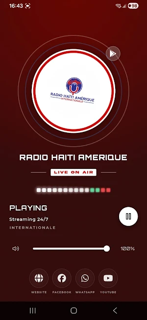 Radio Haiti Amérique Screenshot 1