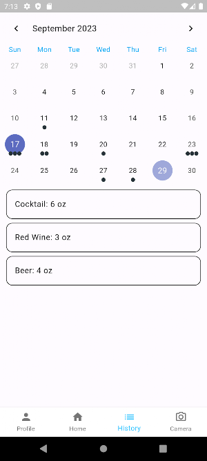 Drink Trackr Screenshot 3