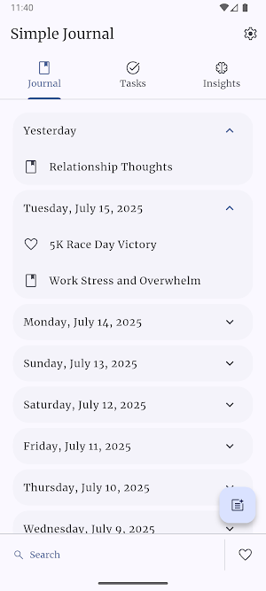 Simple Journal Screenshot 0
