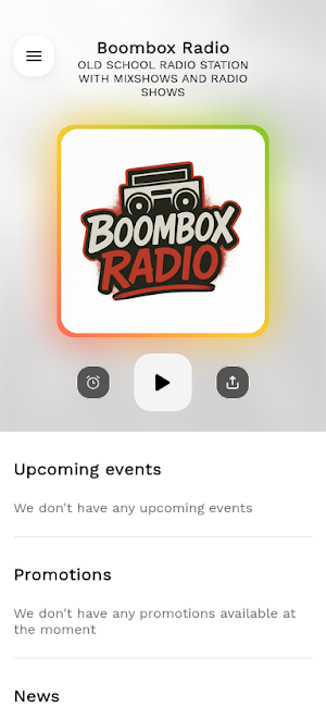 Boombox Radio Screenshot 0