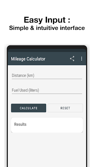 Mileage Calculator Screenshot 0