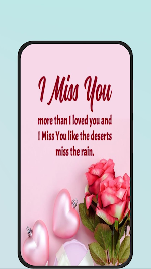 i miss you message for her Screenshot 1