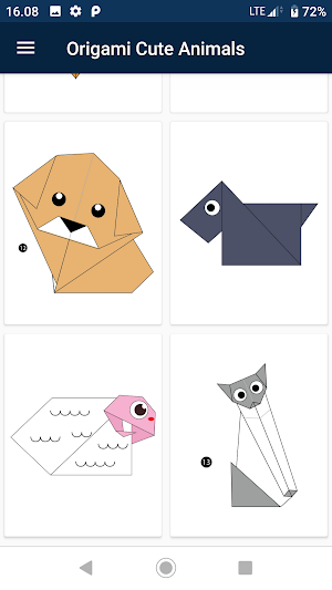 Origami Cute Animals 2022 Screenshot 1