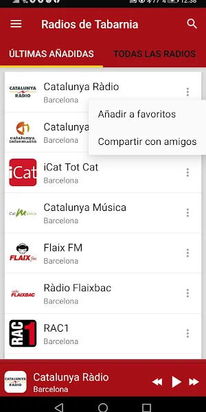 Radios de Tabarnia - España Screenshot 1