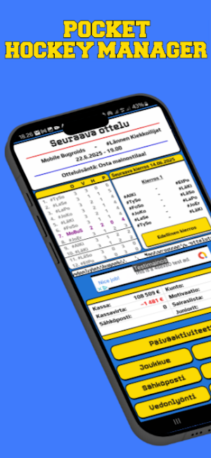 Pocket Hockey Manager Screenshot 0
