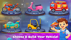 Vehicle Sim: Build & Play Screenshot 1