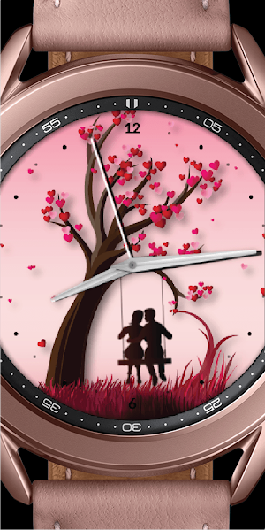 Valentine'sDay For2 Watch Face Screenshot 0