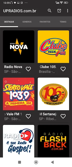 Up Rádios Screenshot 0