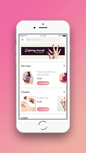 Thepronails Client App Screenshot 2