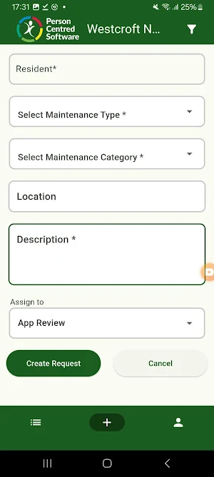 PCS Maintenance Screenshot 2