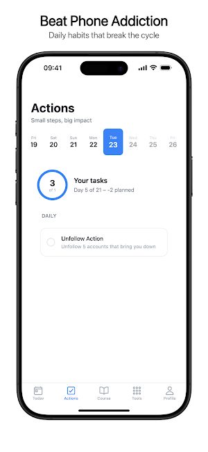 Phone Detox – Screen Time Screenshot 1