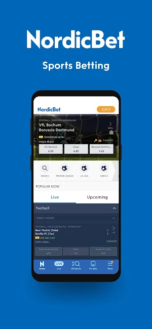 NordicBet Sports Betting Screenshot 0