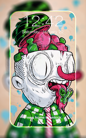 Cute Zombie Wallpaper HD Screenshot 2