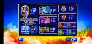 King Of Olympus Slot Screenshot 2
