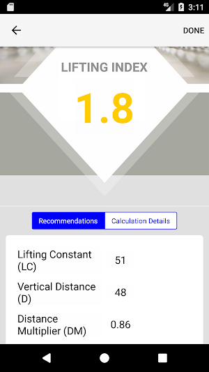 NLE Calc Screenshot 2