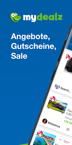 mydealz – Gutscheine, Schnäppchen, Angebote, Sale Screenshot 0