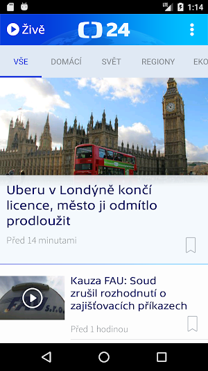 ČT 24 Screenshot 0