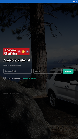 Pavê & Comê Rastreamento Screenshot 0