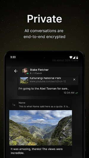 ZERO Messenger Screenshot 1