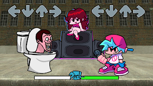 Skibidi Toilet Monster FNF Mod Screenshot 3