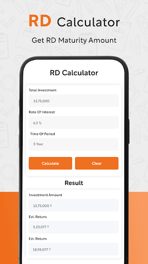 Easy EMI - EMI Loan Calculator Screenshot 3