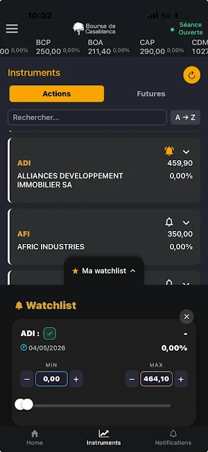 Bourse de Casablanca Screenshot 1
