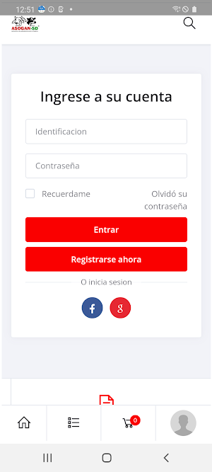 EGE Tienda Screenshot 0