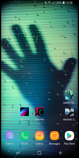 RAINY Photos Live Wallpaper Screenshot 0