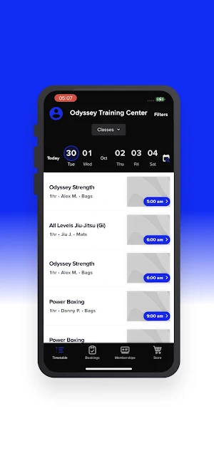 Odyssey Training Center Screenshot 3