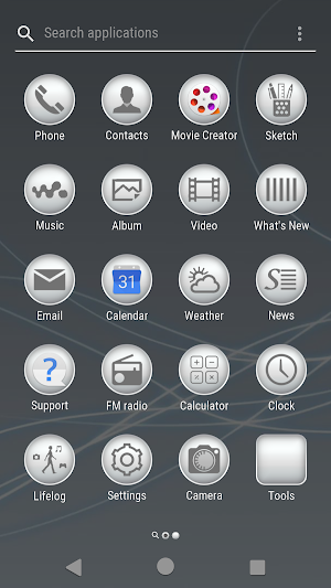 Bright Beauty Theme, Live Wallpaper Screenshot 2