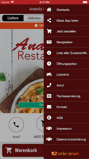 Anatolia Restaurant Screenshot 2