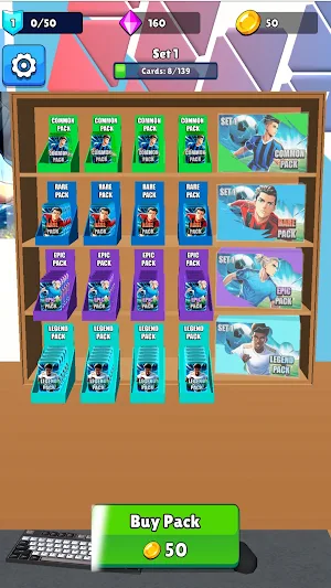 Football Stars: Card Collector Screenshot 2