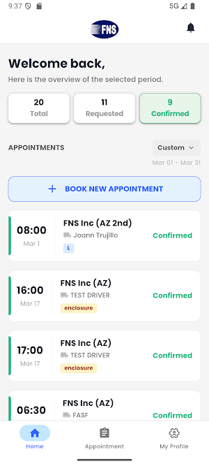eONETRAC Screenshot 1