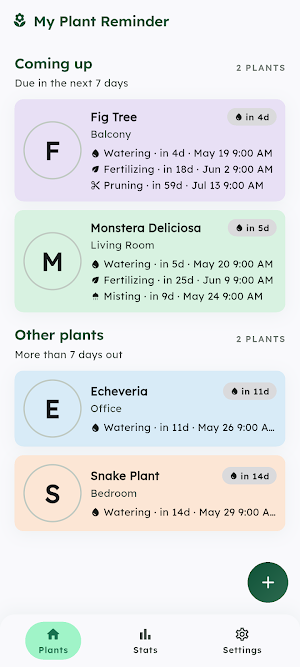 My Plant Reminder - Watering Screenshot 0