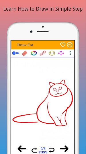 How to Draw Cat Step by Step | Easy Drawing Screenshot 0