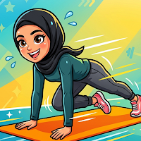 رياضة منزلية للبنات بدون نت