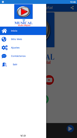 MUSICAL Radio Digital Screenshot 1