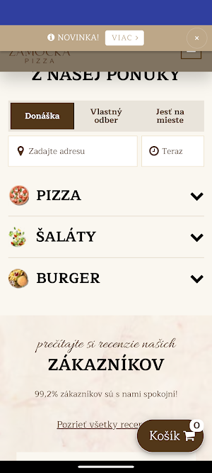 Zámocká Pizza Screenshot 0