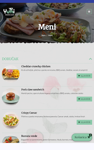 Yumi Brunch Screenshot 2