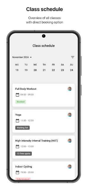Clubsportive App Screenshot 2