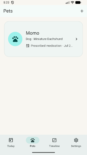 Pet Health & Care Binder Screenshot 1