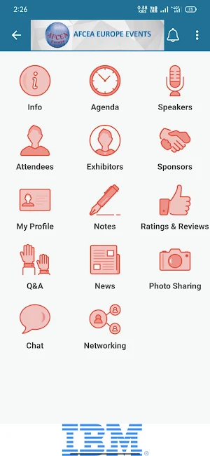 AFCEAEurope Screenshot 2