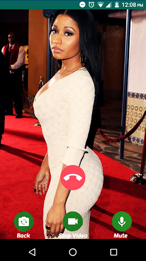 Nicki Minaj Fake Chat & Video Call Screenshot 3