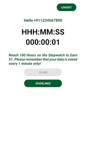 Time-On: Earn by Screen Time Screenshot 3