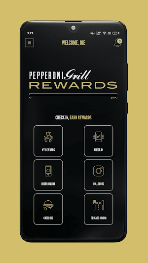 Pepperoni Grill Rewards Screenshot 1
