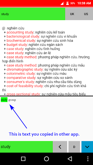 English Vietnamese Business Di Screenshot 1