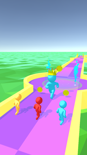 Color trail king rush Screenshot 0